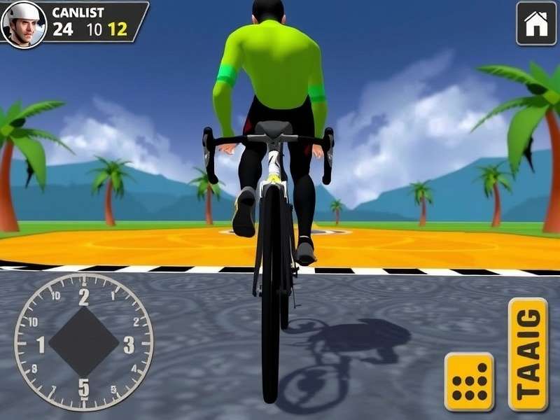 Namaste Cycling Master Plus Game Screenshot